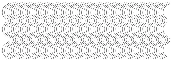 Abstract Wavy Waving Zigzag Lines Element Vertical Lines Stripes Billowy — стоковый вектор