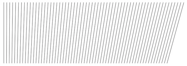 Abstrakte Wellenförmige Wellenförmige Zickzack Linien Element Vertikale Linien Streifen Mit — Stockvektor