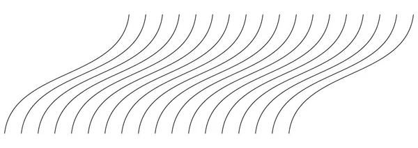 Abstract Golvend Zwaaiende Zigzag Lijnen Element Verticale Lijnen Strepen Met — Stockvector