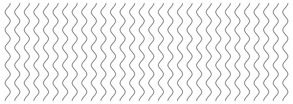Elemento Líneas Onduladas Abstractas Onduladas Zigzag Líneas Verticales Rayas Con — Vector de stock