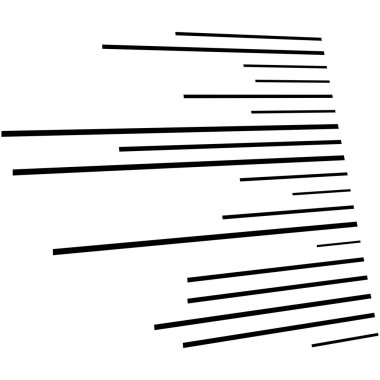 3d Soyut çizgiler. Perspektifte dinamik düz patlama çizgileri. 