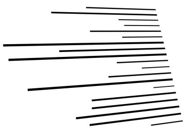 3d Soyut çizgiler. Perspektifte dinamik düz patlama çizgileri. 