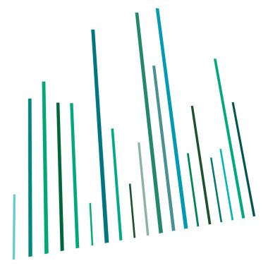3d Soyut çizgiler. Perspektifte dinamik düz patlama çizgileri. 