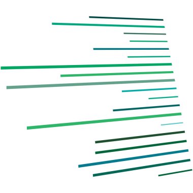 3d Soyut çizgiler. Perspektifte dinamik düz patlama çizgileri. 