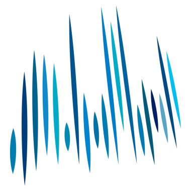 3d Soyut çizgiler. Perspektifte dinamik düz patlama çizgileri. 