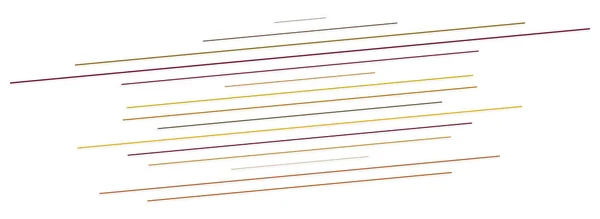 Linee astratte 3D. Linee dinamiche rettilinee di scoppio in prospettiva . — Vettoriale Stock