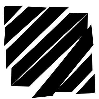 Parçalanma, kırılma, kırılma etkisi. Yıkım, desen yok, t