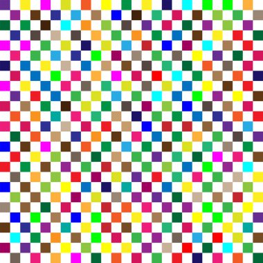 sorunsuz rastgele kareler, pikselli mozaik karolar, piksel renkli