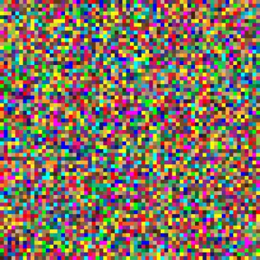 sorunsuz rastgele kareler, pikselli mozaik karolar, piksel renkli