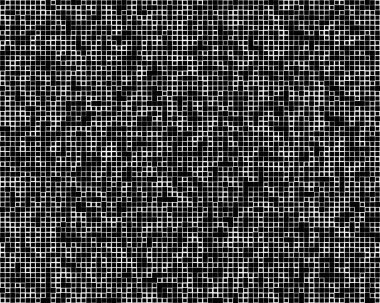 kareler pikselli, blok piksel rastgele mozaik desen / backgrou