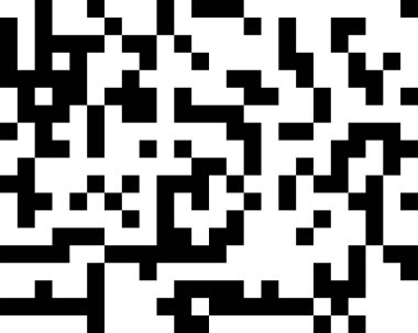 kareler pikselli, blok piksel rastgele mozaik desen / backgrou