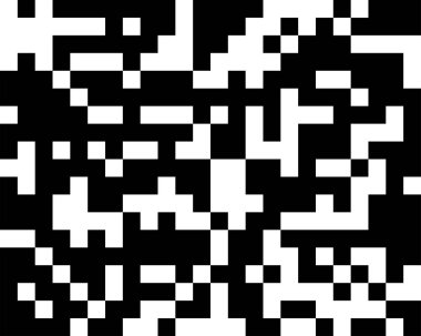 kareler pikselli, blok piksel rastgele mozaik desen / backgrou