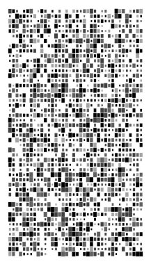 kareler pikselli, blok piksel rastgele mozaik desen / backgrou