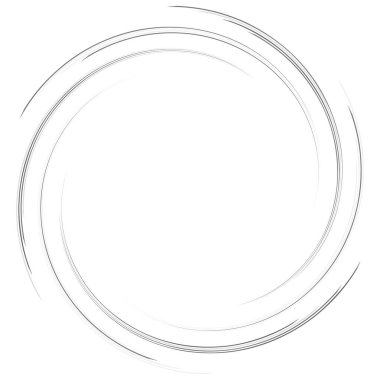 Soyut spiral, büküm. Radyal girdap, kıvrımlı girdap, dalgalı çizgiler el