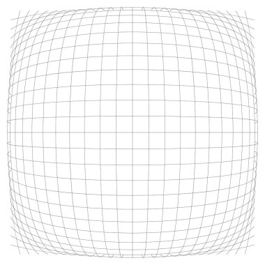 3d dışbüvek küresel, küre, küre çıkıntı distorsiyon, deformasyon