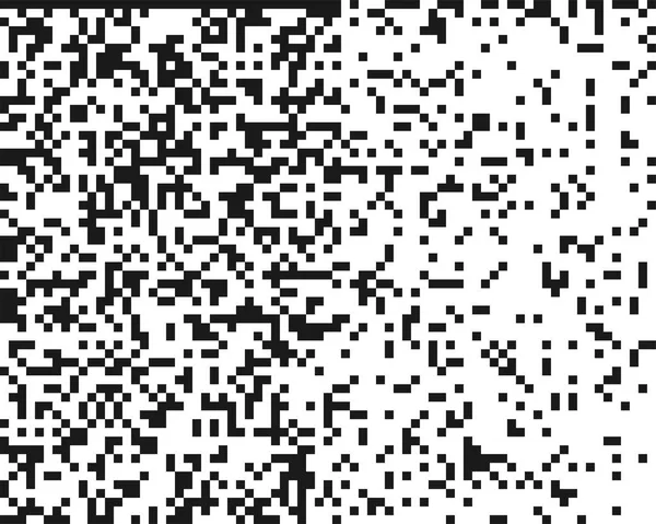 Čtverce, pixelované, blokovat obrazové body náhodný mozaikový vzorek/backgrou — Stockový vektor