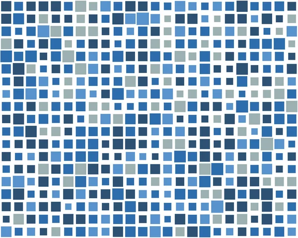 Squares pixelated, block pixels random mosaic pattern / backgrou — Stock Vector