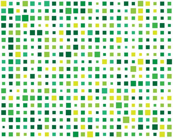 Cuadrados pixelados, píxeles de bloque patrón de mosaico aleatorio / backgrou — Archivo Imágenes Vectoriales