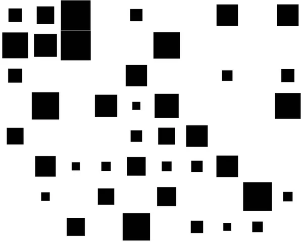 Kwadraty pixelated, blok pikseli losowe wzór mozaiki/rynek — Wektor stockowy