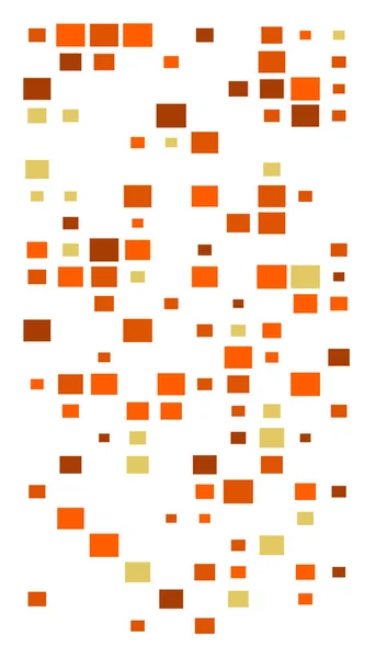 Vierkantjes pixelated, blok pixels willekeurige mozaïek patroon/backgrou — Stockvector