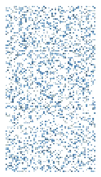 Vierkantjes pixelated, blok pixels willekeurige mozaïek patroon/backgrou — Stockvector