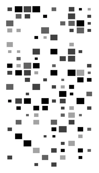 Quadrate pixelig, Blockpixel zufällige Mosaikmuster / Backgrou — Stockvektor