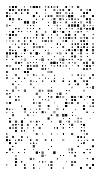 ピクセル化された正方形、ブロックピクセルランダムモザイクパターン/バックグルー — ストックベクタ