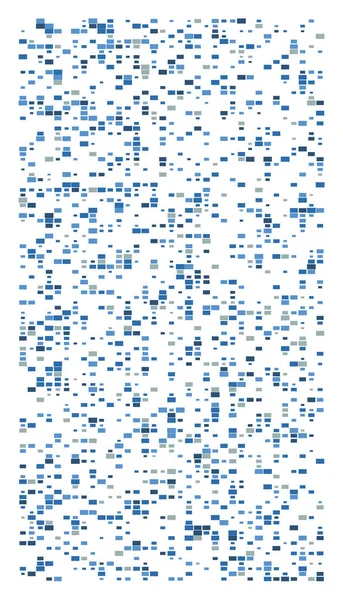 Vierkantjes pixelated, blok pixels willekeurige mozaïek patroon/backgrou — Stockvector