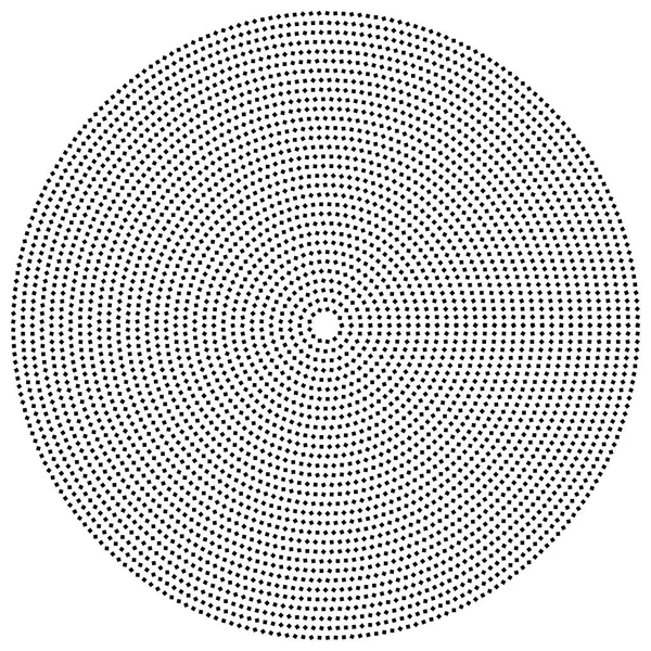 Círculo geométrico de cuadrados, rectángulos. espiral angular, vórtice a — Archivo Imágenes Vectoriales