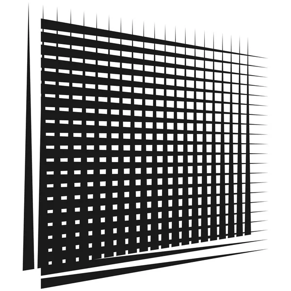 Grid, mesh pattern. Cellular, reticulated grate, lattice. Array — Stock Vector