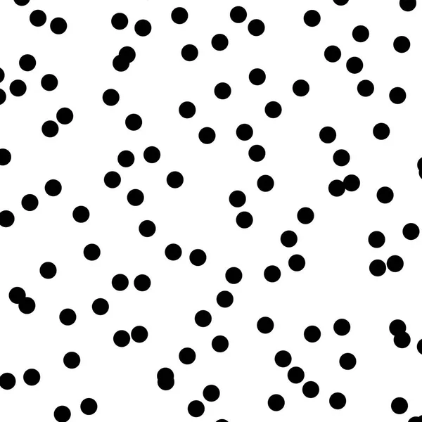 Pois aléatoires, motif de cercles aléatoires, fond. Bruit demi-tonalité . — Image vectorielle