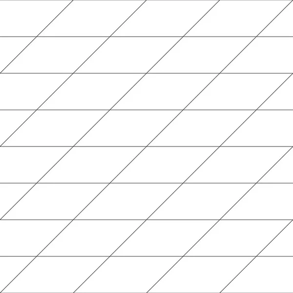 Diagonale, Neigung, schlanke Einheiten Raster, Maschen, Gitter. regelmäßige Winkelmessung — Stockvektor