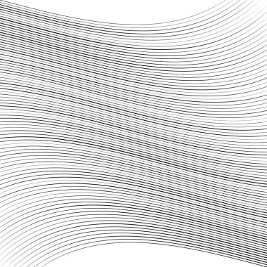 Geometrik sallayarak, dalgalı paralel çizgiler. Dalgalanma, bükülmüş çizgiler pat