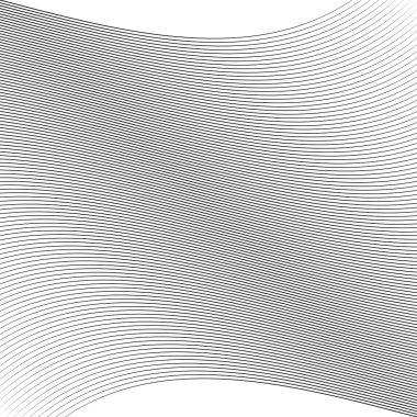 Geometrik sallayarak, dalgalı paralel çizgiler. Dalgalanma, bükülmüş çizgiler pat