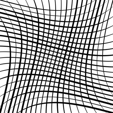 Streç ızgara, örgü. El sallıyor, dalgalı çizgiler kesişiyor. Kilitleme, tan