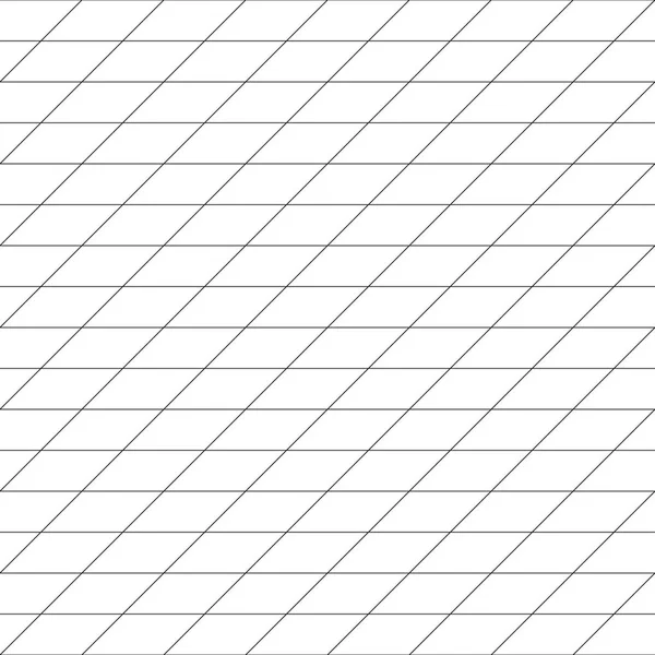 Diagonale, inclinaison, grille des unités maigres, maille, grille. Angle régulier li — Image vectorielle