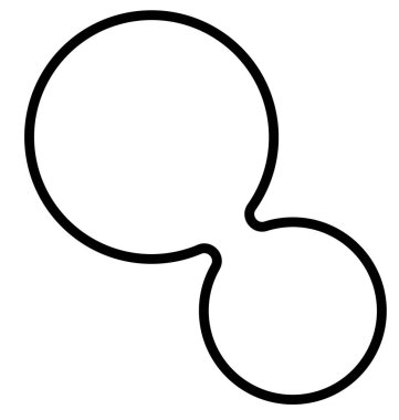 Kombine, grafikler, grafikler ve vi için ortak daireler tasarım elemanı