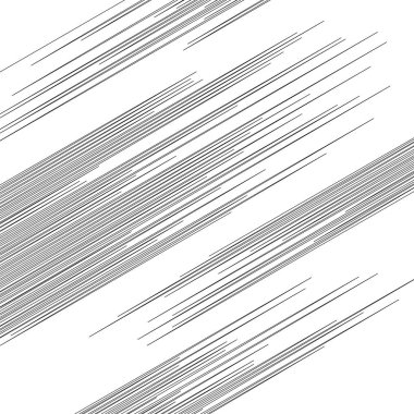 Eğik, diyagonal dinamik çizgiler deseni. Düz paralel eğrilme 