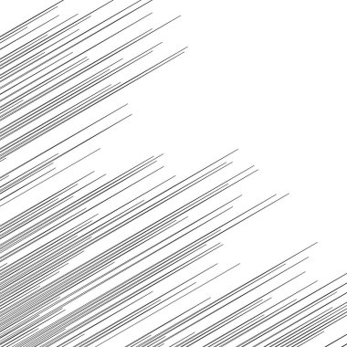 Eğik, diyagonal dinamik çizgiler deseni. Düz paralel eğrilme 