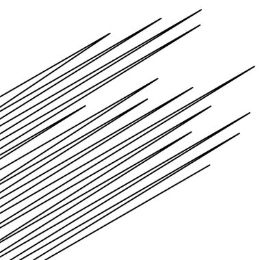 Eğik, diyagonal dinamik çizgiler deseni. Düz paralel eğrilme 