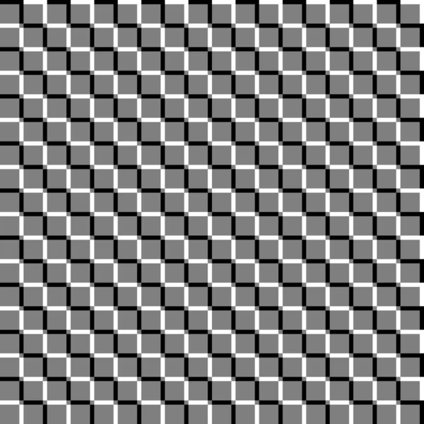 Offset firkanter sømløse geometriske mønster. Prægning, indrykning firkantet – Stock-vektor
