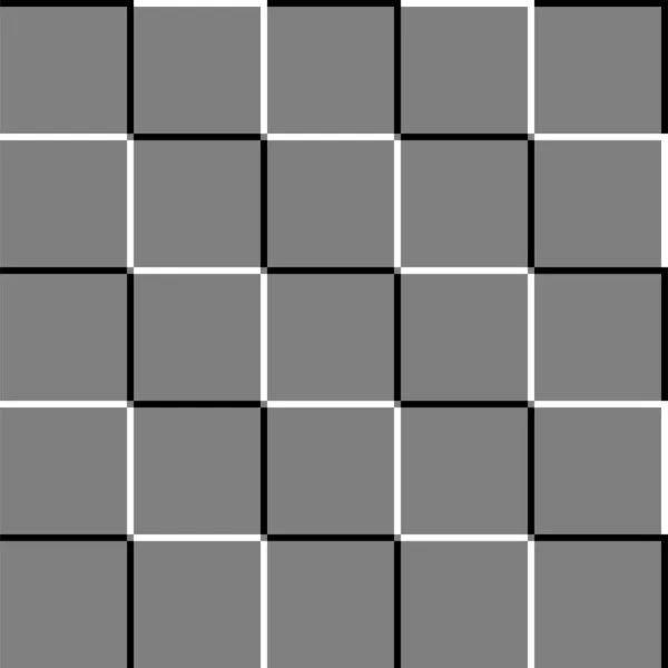 Eltolásos négyzetek folytonos geometriai mintázat. Domború, behúzás tér — Stock Vector