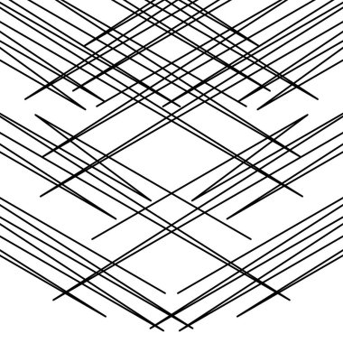 Izgara, kafes deseni, dinamik, düzensiz çizgilerle doku. ınter
