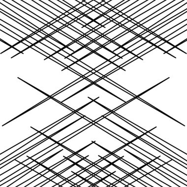 Izgara, kafes deseni, dinamik, düzensiz çizgilerle doku. ınter