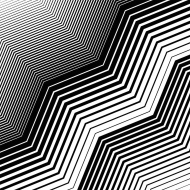 Doku, dalgalı desen, sallanan ızgara, çizgilerin örgü. Billowy,