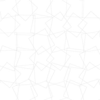 Rectangular, angular pattern, texture with intersecting, overlapping thin lines of random squares clipart svg vector 