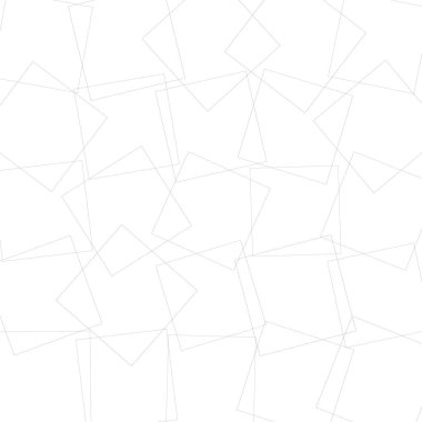 Rectangular, angular pattern, texture with intersecting, overlapping thin lines of random squares clipart svg vector 