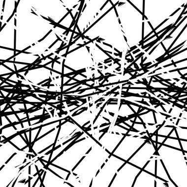 Deformasyon, rasgele çizgiler üzerinde bozulma etkisi ile soyut sanat