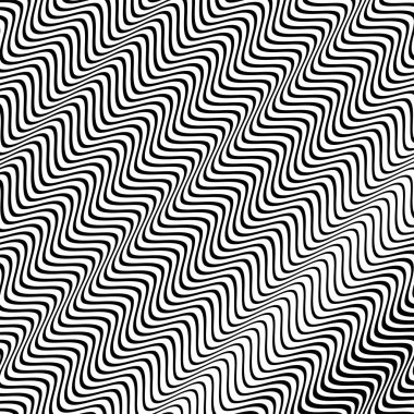 Çapraz, eğik, eğimli sallayarak, dalgalı, zikzak çizgiler. Irregula