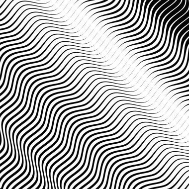 Çapraz, eğik, eğimli sallayarak, dalgalı, zikzak çizgiler. Irregula